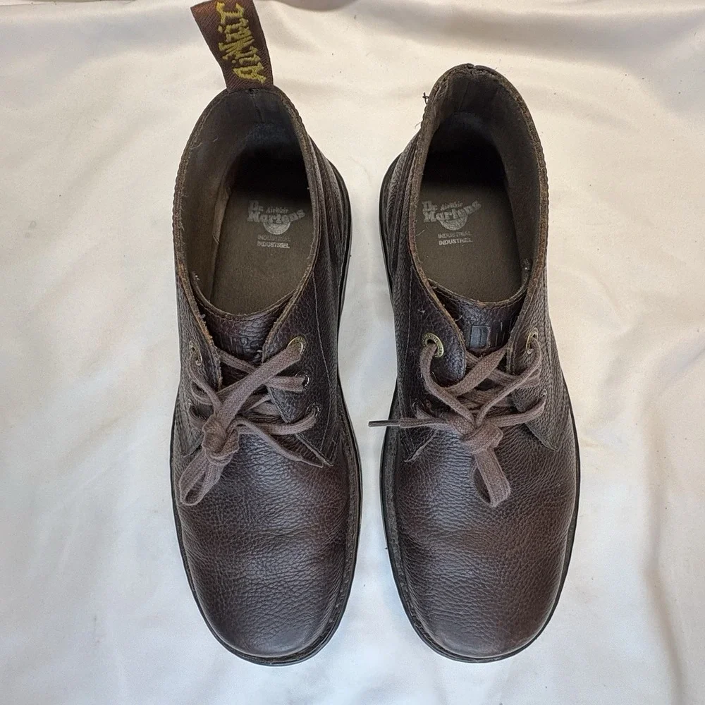 Dr. Martens Sussex AirWair Industrial Chukka Boots Men's US 11 Brown Leather